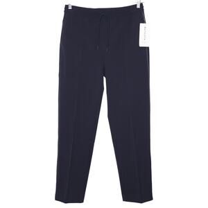 ATHLETA NEW Endeavor Straight Leg Pant Black Twill High-Rise Casual Women's 8T
